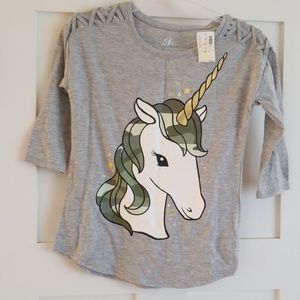 Girls Justice 3/4 Length Tee